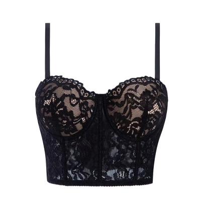 China High Quality Stretch Poliestere100 Hand Embroidery Underwire Women's Bra Fashion Women Clothing for sale