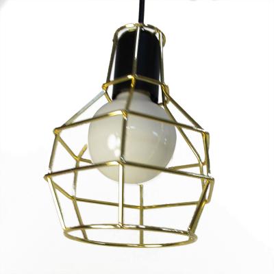 China Pendant light Nordic retro style spider web black white brown color restaurant bar light pendant lamps for sale