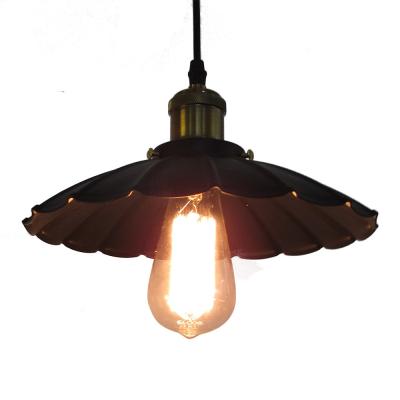 China painted Iron Pendant Lighting Vintage Lamp Incandescent Bulbs E27 Touch Switch Stainles Vintage Industrial Lighting Fixt for sale