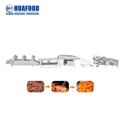 China frozen fruit & vegetable processing production line frozen carrot cubes washing line plant for sale