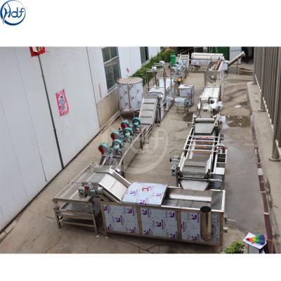 China Complete processing equipment for potato chips/potato chip frying production line/potato chip production line for sale