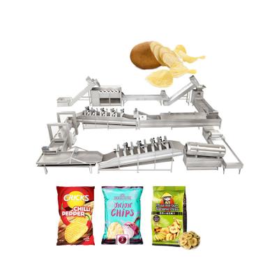 China Restaurants Joyshine Making Machine For production Automatic Frozen French Fries Production Line Fried Potato Chips for sale