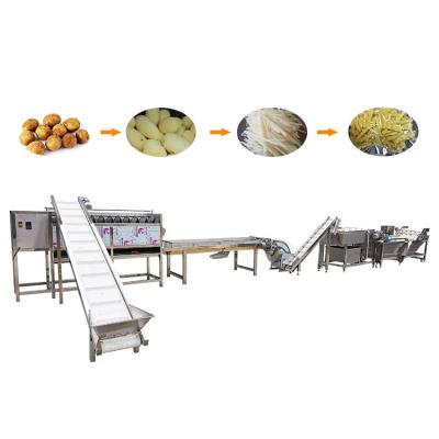 China Automatic Banana Chips Plantain Processing Plant Potatoes And Plantain Crisp Automatic Production Line for sale