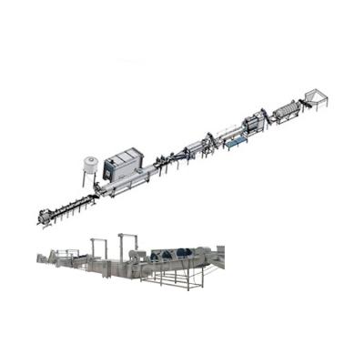 China Potato Chips Fried Snack Pellet Production Line Half-fried Potato Stick Production Line Half Fried Fries Production Line for sale