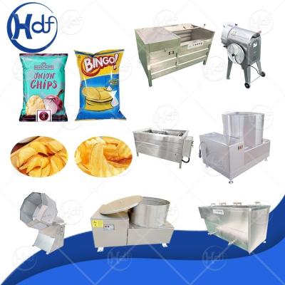 China Production Line Automatic French Fries Frozen Cassava Chips Production Line For Sale Frozen Fries Processing Plant for sale