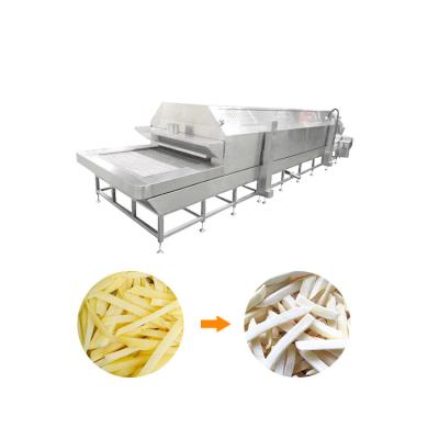 China French Fries Frozen Full Automatic Product Line Full Auto Potato Powder Production Line Production Line French Fry Half for sale