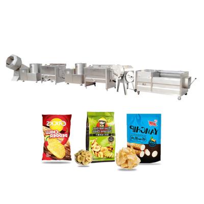 China Potato Chips Making Equipment French Fry Finger Chip Make Production Line Small Scale Potato Chips Production Line Price for sale