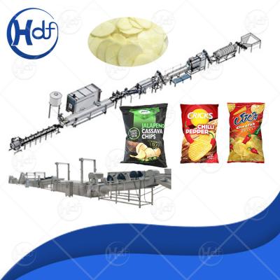 China Full Potato Chip Production Line Chicken Nuggets And French Fries Production Line Potato French Fries Industrial Production Line for sale