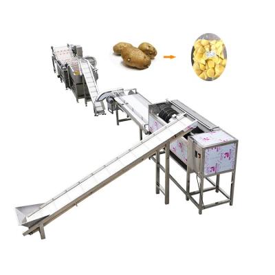 China Potato Chips Machinery Production Line Food Processing Line Fried Food Production Line for sale