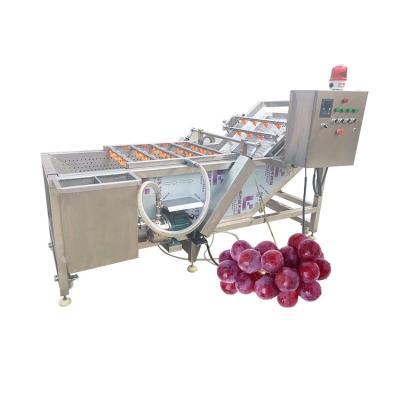 China Industrial Automatic Bubble Ozone Grape Salad Vegetable Cleaning Fruit Washing Machine Meat Washing Machine for sale