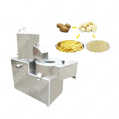 China Hot sale Stainless Steel Meat Chips Slicer Potato Cutter Potato Slicing Machine Home Kitchen Tools Manual French Fries Cutter for sale