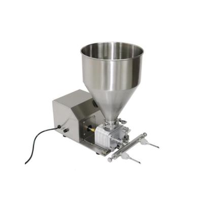 China Multifunctional Puff Making High Accuracy Pneumatic Cream Paste Jam Tablepot Custard Filling Machine Home Used For Wholesales for sale