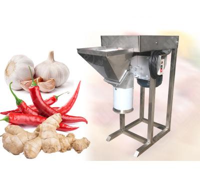 China Good Quality Vertical Restaurants Multifuntional Small Vegetable Garlic Paste Cocoa Grinding Machine for sale