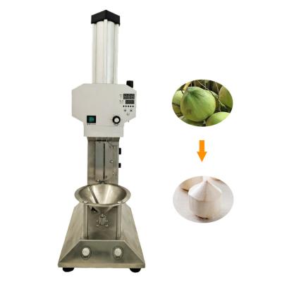 China Diamond shape young coconut peel machine, coconut scraper trimmer peelers, peel trim green coconut machine for sale