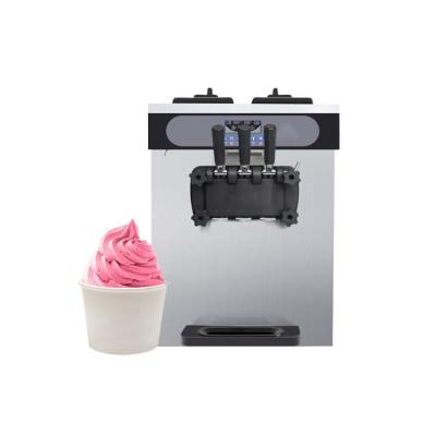 China Soft Ice Cream Machine For Sale Guangzhou Ice Cream Machine Wholesale Snack 3 Flavors Soft Serve Ice Cream Machine for sale