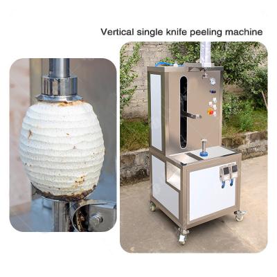 China Commercial Electric Orange Peeler Apple Pear Lemon Kiwi Fruit Peeling Machine for sale