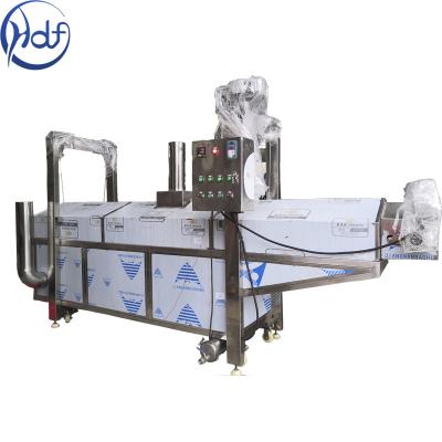 China Industrial Conveyor Belt Deep Fryer Electric Fryer Machine For Potato Chips for sale