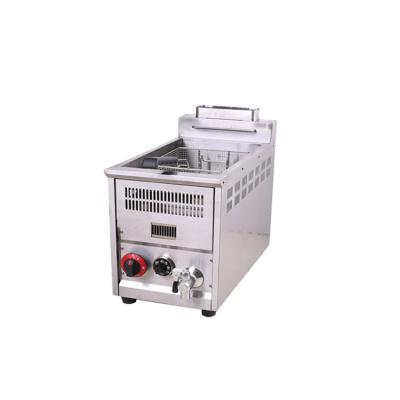 China commercial deep fryer gas 8l factory deep fryer chicken for sale