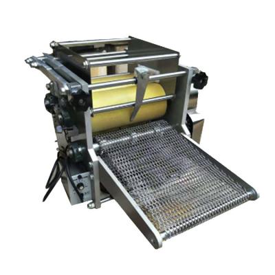 China Hot sale flat roti chapati roasted duck pancake making machine tortilla arabic bread maker hydraulic dough press machine price for sale