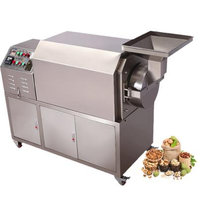 China Gas Electric Vegetable Seed Nut Roaster, Industrial Flower Black Dried Fruit Sesame Sunflower Seed Nut Roaster Roasting Machine for sale