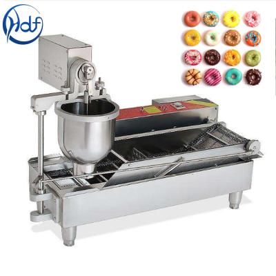 China Industrial manual donut machine automatic mini donut machine / fryer jam donut machine for sale