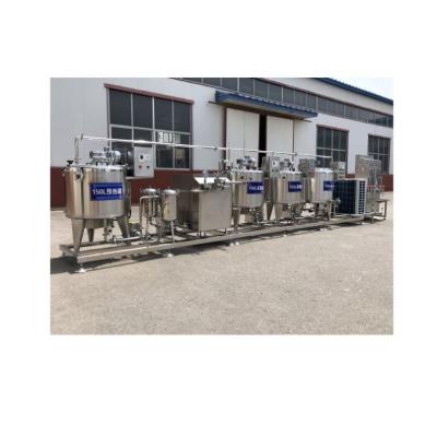 China Best price yoghurt plant yogurt production line dairy processing machinery Small scale 500L pasteurized milk processing line for sale