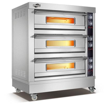 China Commercial Multi-Function Electric Oven Baking Oven Pizza Cake Bread Mooncake Oven For Baking for sale