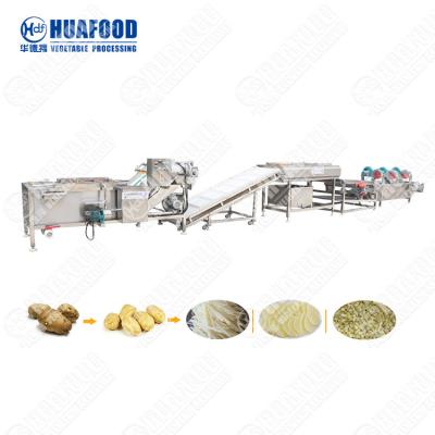 China SUS 304 Stainless Steel Strawberry Cleaning Machine Multiple Funtion Fruit Processing Line for sale