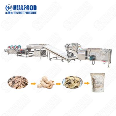 China High Quality Ginger Agriculture Products Washing Line Commercial Peach Processing Machine for sale