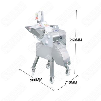 China Industrial Automatic Cortador De Legume E Frutas Kale Cutting Machine Parsley Chopping Machine for sale