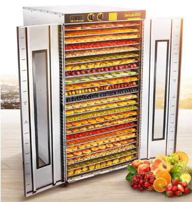 China 6 Trays Food Dehydrator Fruit Dryer Stainless Steel Snacks Dehydration Commercial Household Vegetable Herb Meat Drying Machine for sale