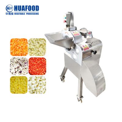 China Hot Sale Potato Cube Cutter With Factory Price High Quality Stainless Carrot Onion Cube Cutting Machine Lettuce Cabbage Dicing for sale