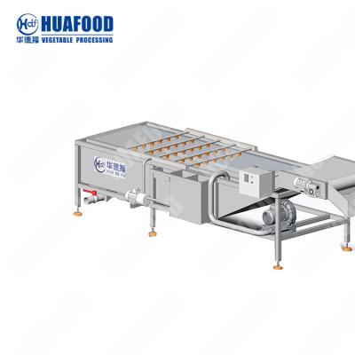 China Industrial Potato Carrot Vegetable Fruit Washing Machine Salad Cuitting Vegetable Fruit Washing Machine for sale