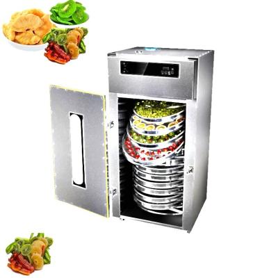 China High level Digital control fruit dehydrator 12 stainless steel trays pat food and fruit dehydrator baby food drying machine for sale