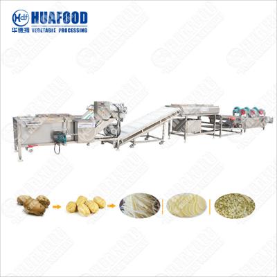 China Discounted Pickle Production Line Vegetable Bubble Cleaning Production Line With Great Price for sale