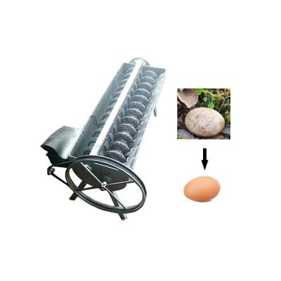 China single row egg washer cleaner/small model brush washer for chicken duck goose eggs/egg washing machine with conveyor for sale