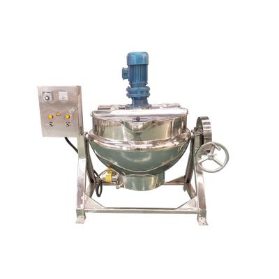 China Stainless steel steam jacketed kettle price tilting jacketed kettle for sale