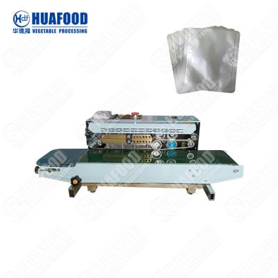 China FRD-900 Automatic Horizontal Continuation Band Sealer Machine Plastic Film Bag Heat Sealing Machine for sale