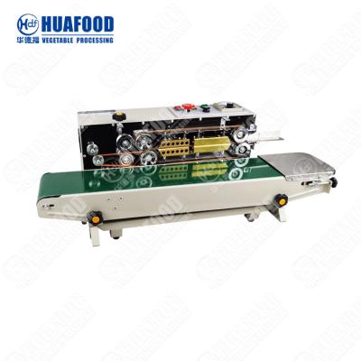 China Continuous Band Sealer Automatic Horizontal Sealing Machine Package Plastic Bag Band Packing Sealer for sale