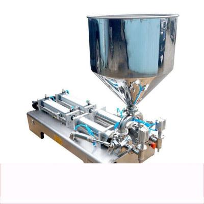 China Semi automatic ice cream water liquid honey juice sauce soft drink tomato paste filling machine for sale