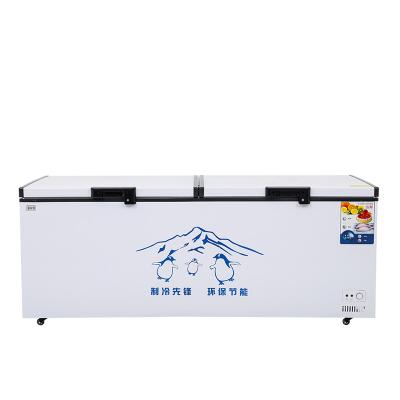 China wholesale large capacity High quality Single temperature top open chest freezer deep freezer refrigerator for sale