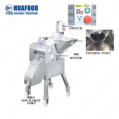 China Industrial commercial model 350 slightly fresh meats diced slicing dice cutting machine dicer price frozen meat dicing machine for sale