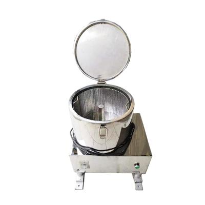 China cassava frying machine frying oil filter system for sale