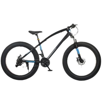 China High Carbon Steel High Quality Snowmobiles Carbon Mountain Bike , Variable Speed ​​Trail Bike for sale