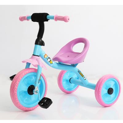 China Play factory wholesales simple kids tricycle baby tricycle with eva tire for sale