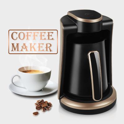 China 400W Automatic Easy Operation Boiling Milk Machine Food Grade Breakfast Mocha Electric Wireless Turkish Coffee Maker for sale