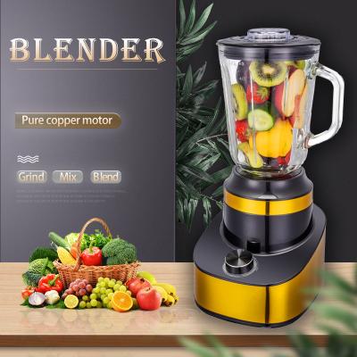 China Hotel Kitchen Appliances Food Fruit Vegetable Juicer Blender Top Electric Blender With Grinding Function for sale