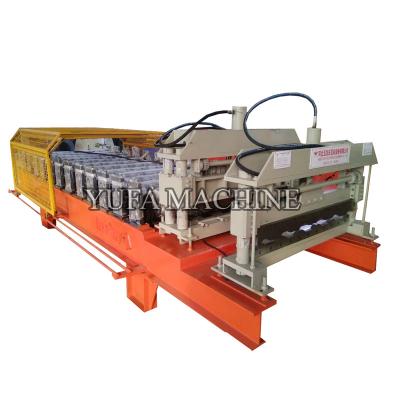 China ROOF Roof Panel Sheet Metal Roll Forming Machine Prices for sale