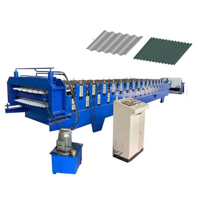 China Building Material Shops Used Double Layer Roll Forming Machine Sheet Bending Machine Price for sale