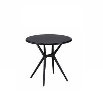 China 2019 Modern Furniture Plastic Material And Outdoor Furniture General Use Heavy Duty Dining Table And Chairs for sale